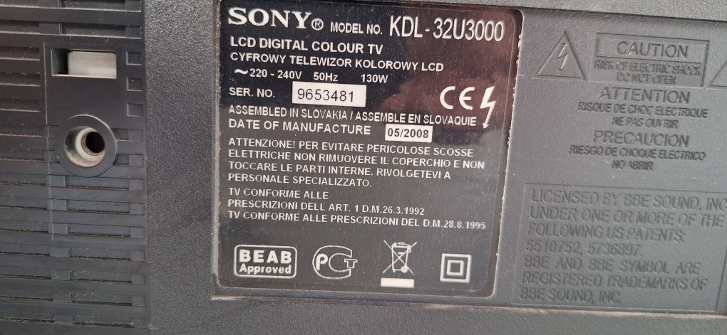 Telewizor Sony 32 cale w dobrym stanie