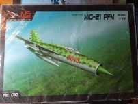 Model kartonowy - MSModel Mig-21 PFM wietnamski