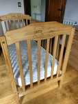 Cama de bébé com colchao, como nova