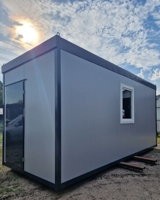 Kontener biurowy socjalny mieszkalny sanitarny domek na dzialke