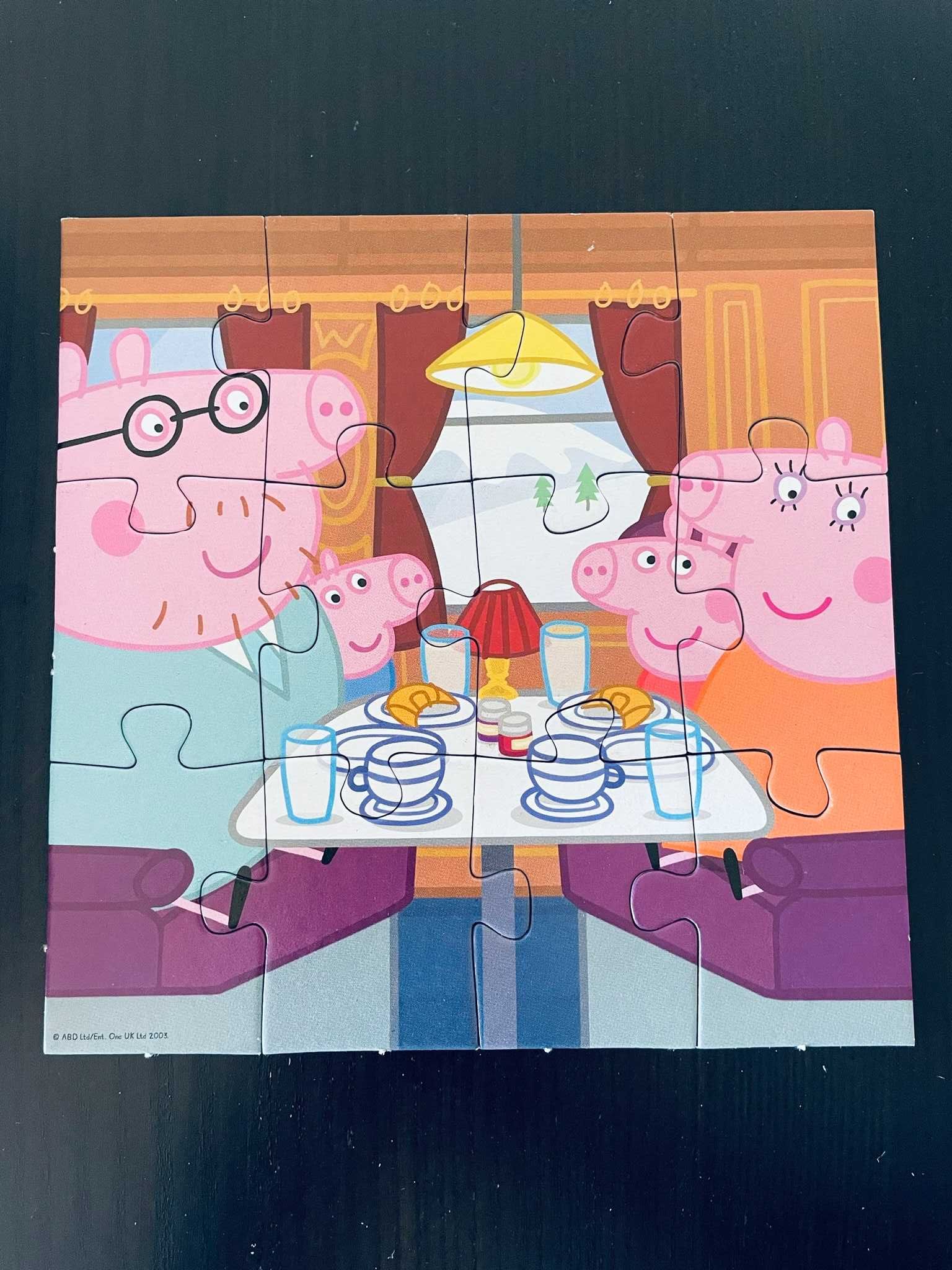 Malinha de puzzles Peppa Pig
