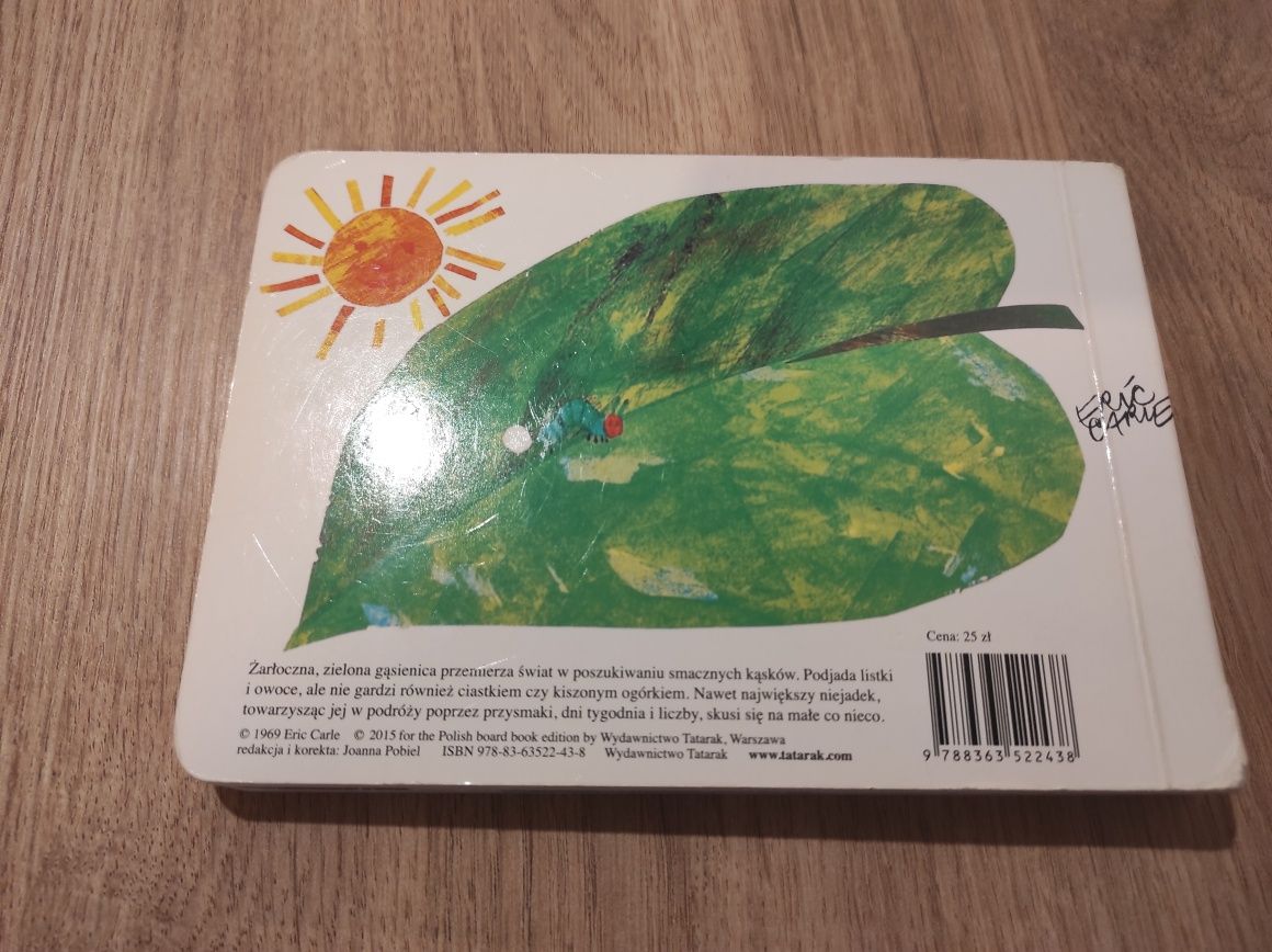 Eric Carle Bardzo głodna gasienica