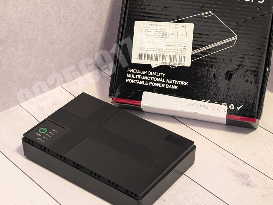 UPS бесперебойник для роутера DC1018P, 10400mAh, ИБП