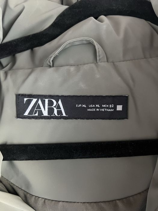 Зимовий пуховик, плащ, пальто, куртка, Zara, xl