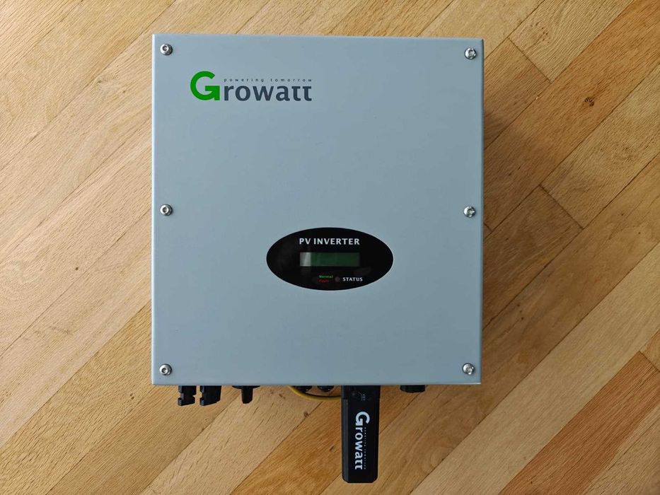 Falownik Inwerter Growatt 2500MTL + SHINE WIFI S 100% sprawny