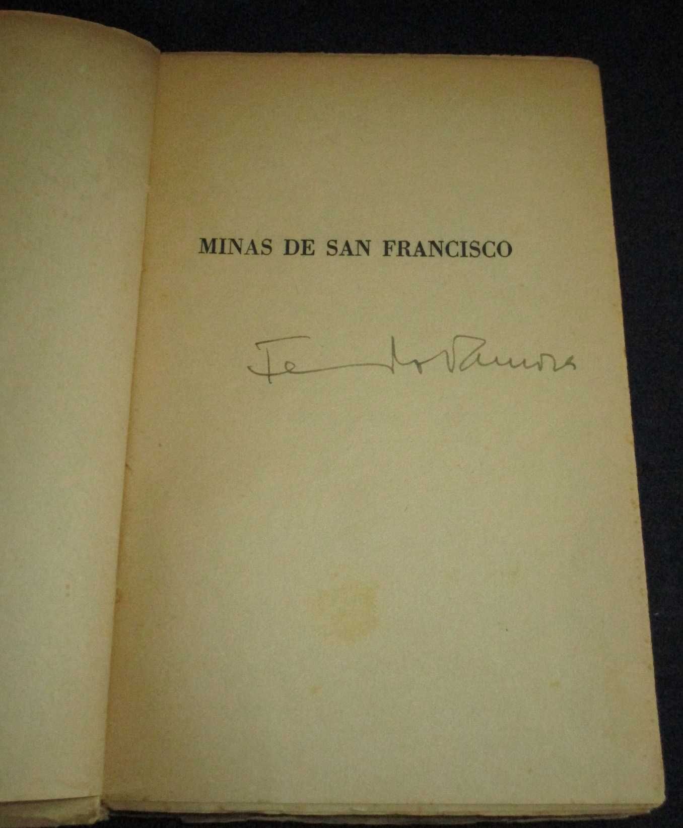 Livro Minas de San Francisco Fernando Namora 1981