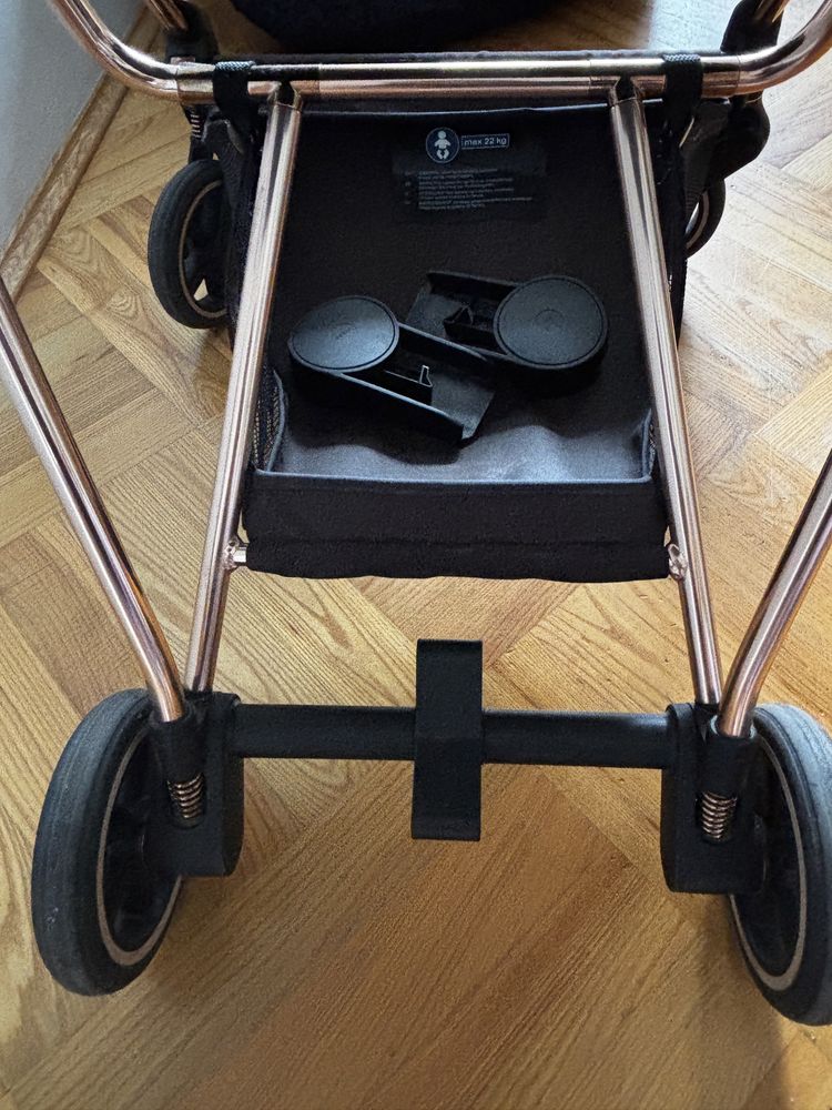 Cybex mios 2w1 plus adaptery.