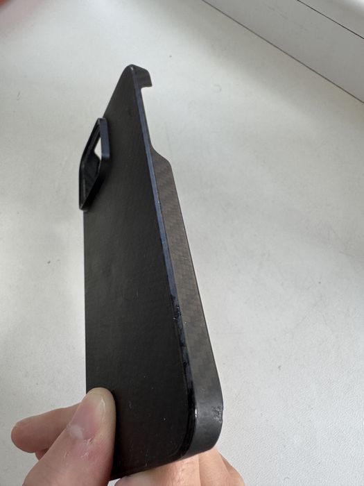 Чохол Pitaka MagEZ Case 4 для iPhone 15 Pro Max (black/Grey Twill)