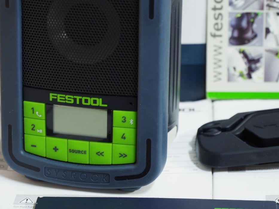 Radio Sysrock Festool BR 10 bez Bluetooth bateria 18v,14,4v,12v