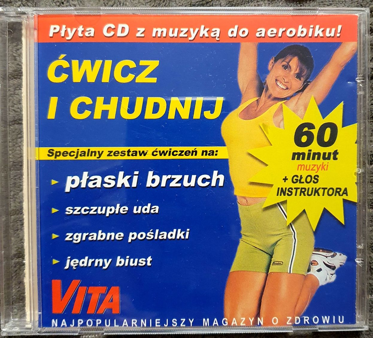 Płyta cd z muzyką do aerobiku