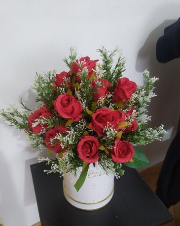 Flower box czerwień