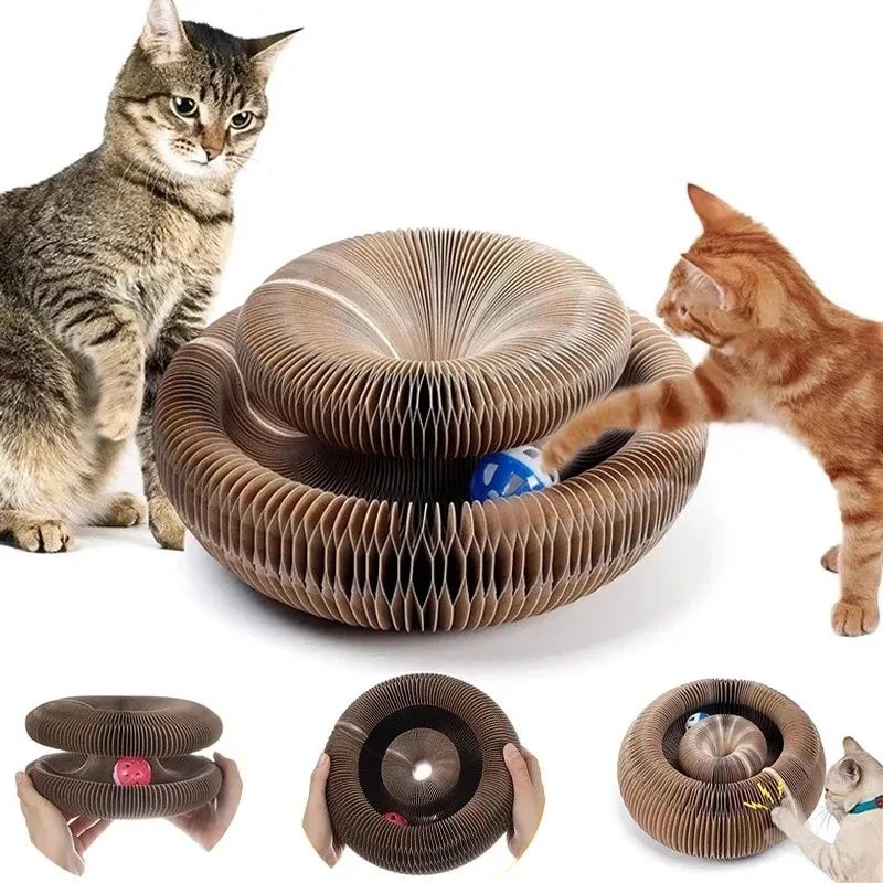 Іграшка для котів, кігтеточка / Игрушка-когтеточка для котов