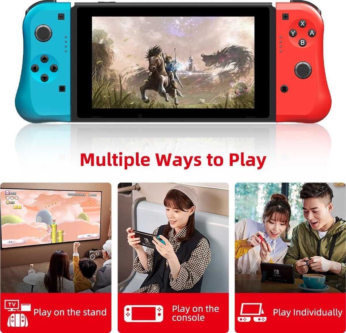 Zestaw Bezprzewodowy kontroler do Nintendo Switch + Pudełko na gry