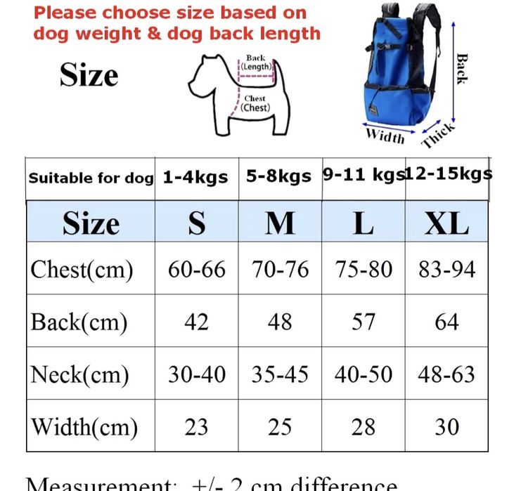 Mochila transporte cão L