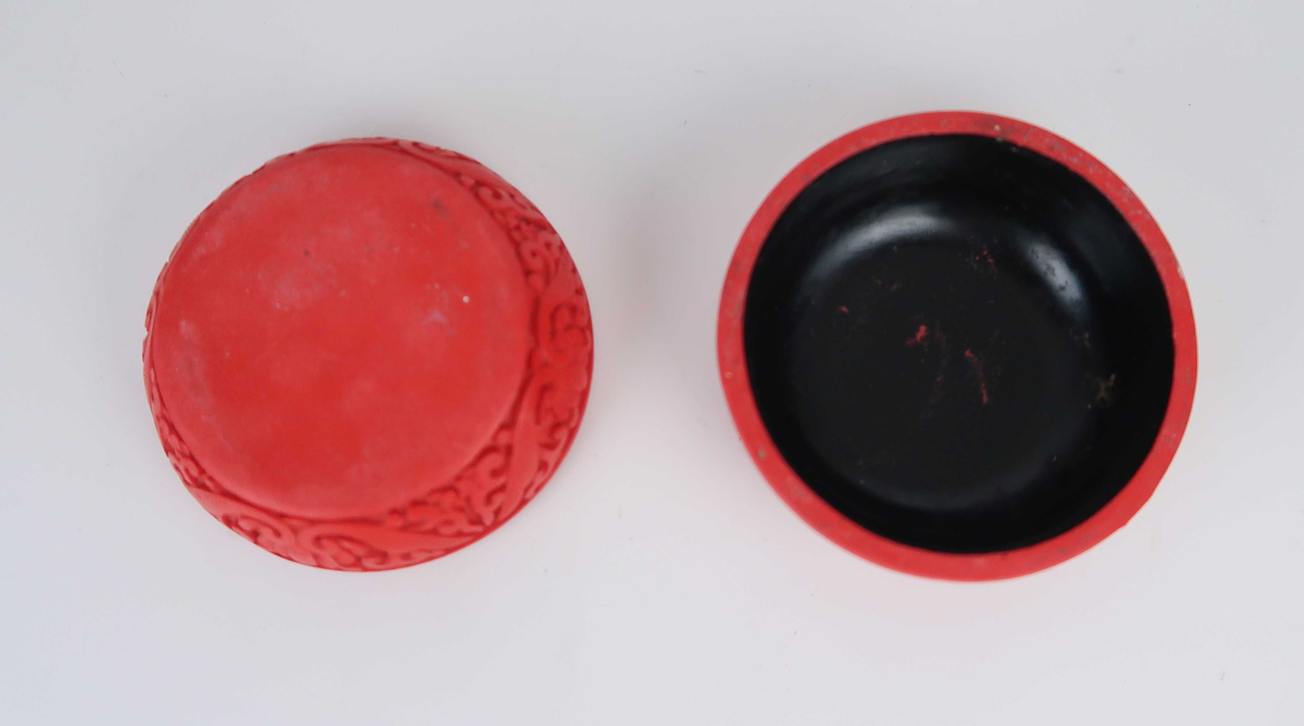 Caixa lacada Cinnabar 7.5 cm