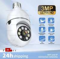 CAMERA SMART IP Лампочка y388 3MP | Вулична поворотна камера