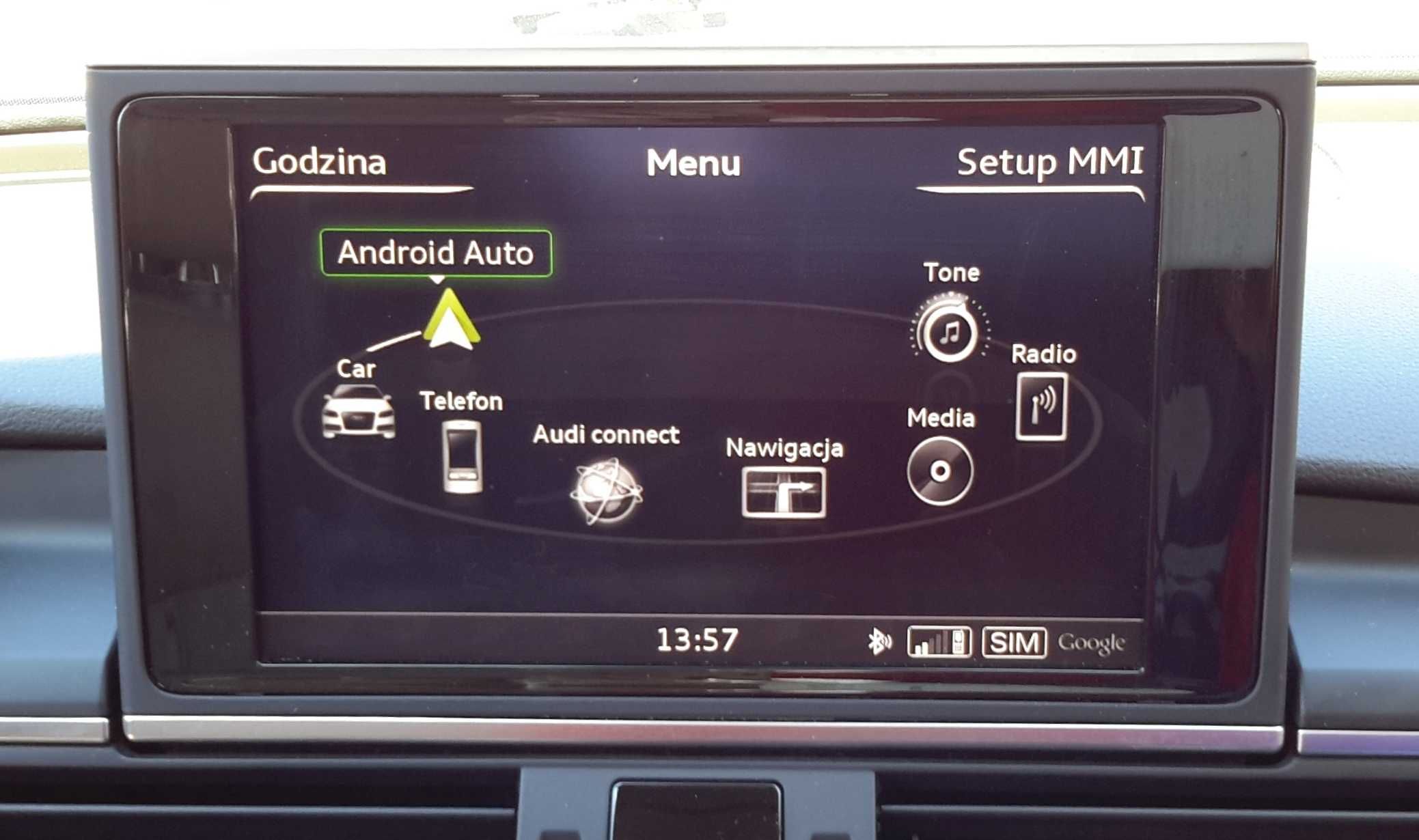 CARPLAY Android Auto AUDI VW Skoda Seat YOUTUBE Nawigacja