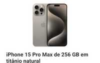 iPhone 15 Pro Max 256gb. Vendido