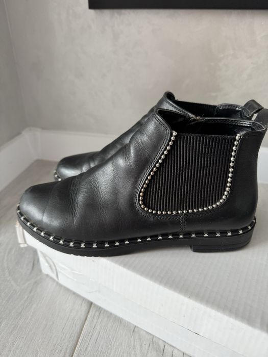 Черевички шкіряні