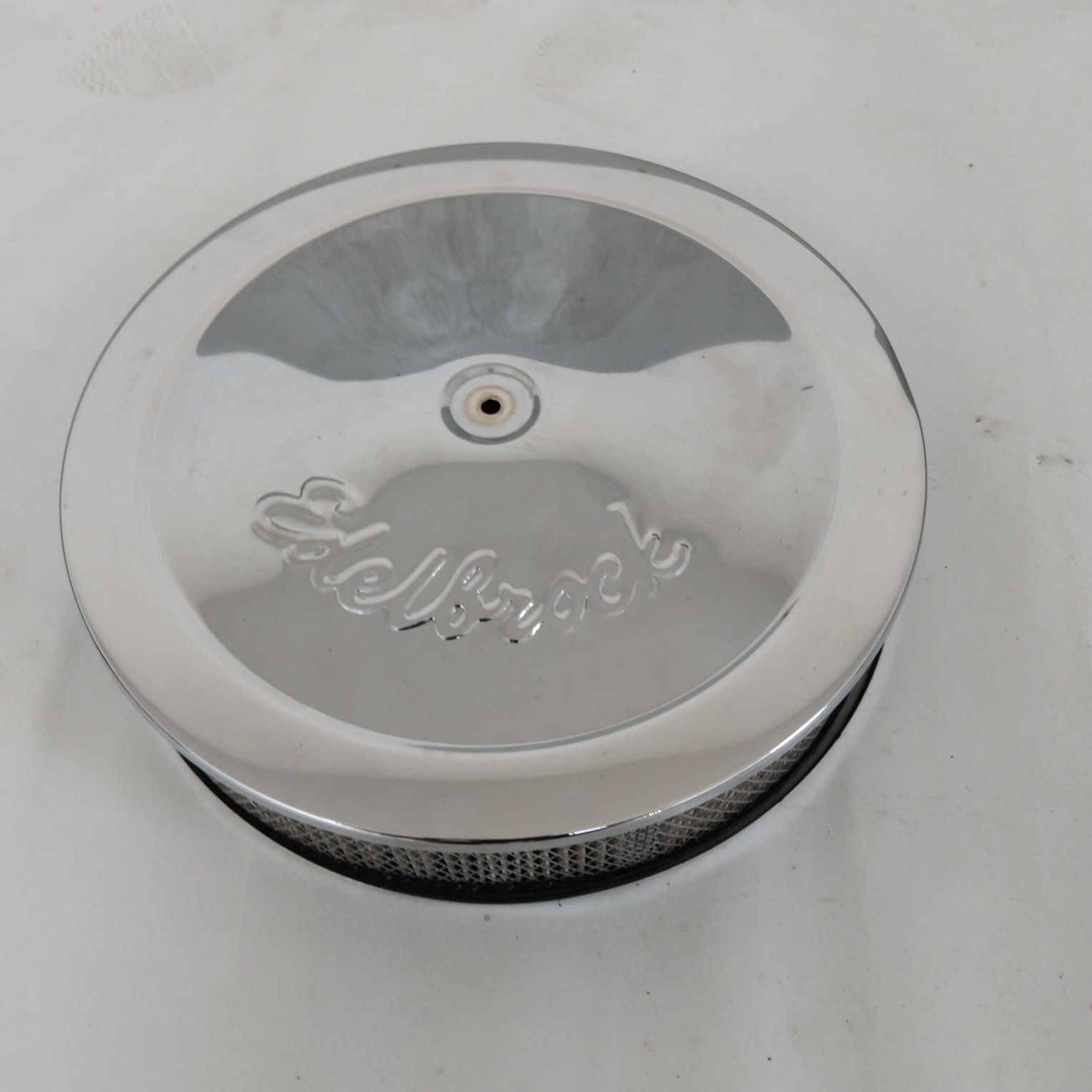 Filtr powietrza Edelbrock 14" 355mm Corvette Mustang Firebird sbc bbc