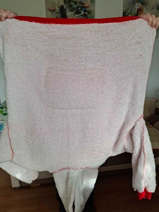 Ciepła Bluza Polarowa z Kapturem – Rozmiar 3XL