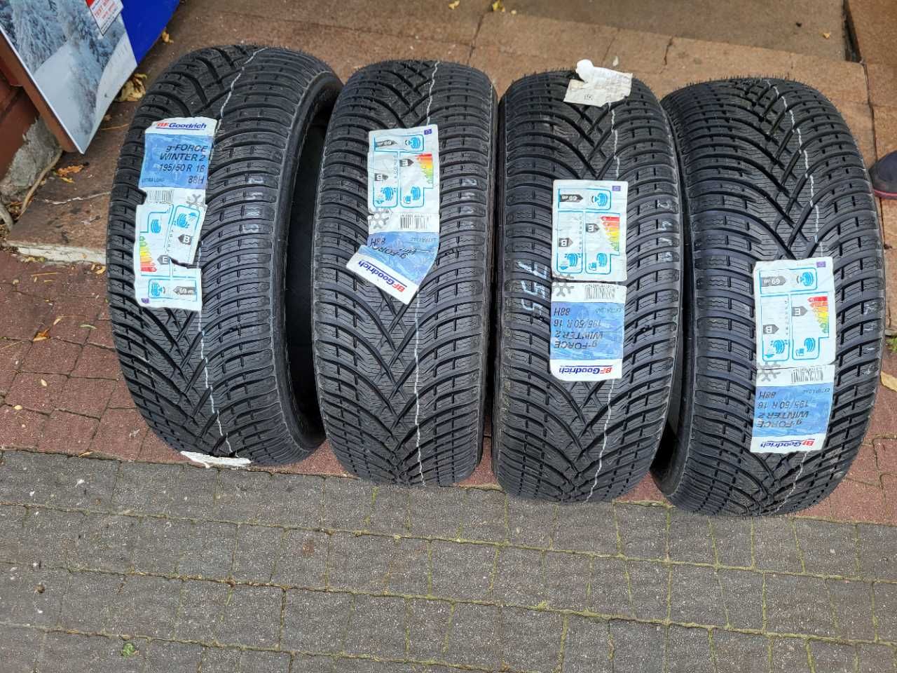 195/50R16 88H BFG G-Force Winter 2  4szt NOWE (755)