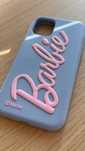 Etui iPhone 11 / XR apple Barbie niebieskie
