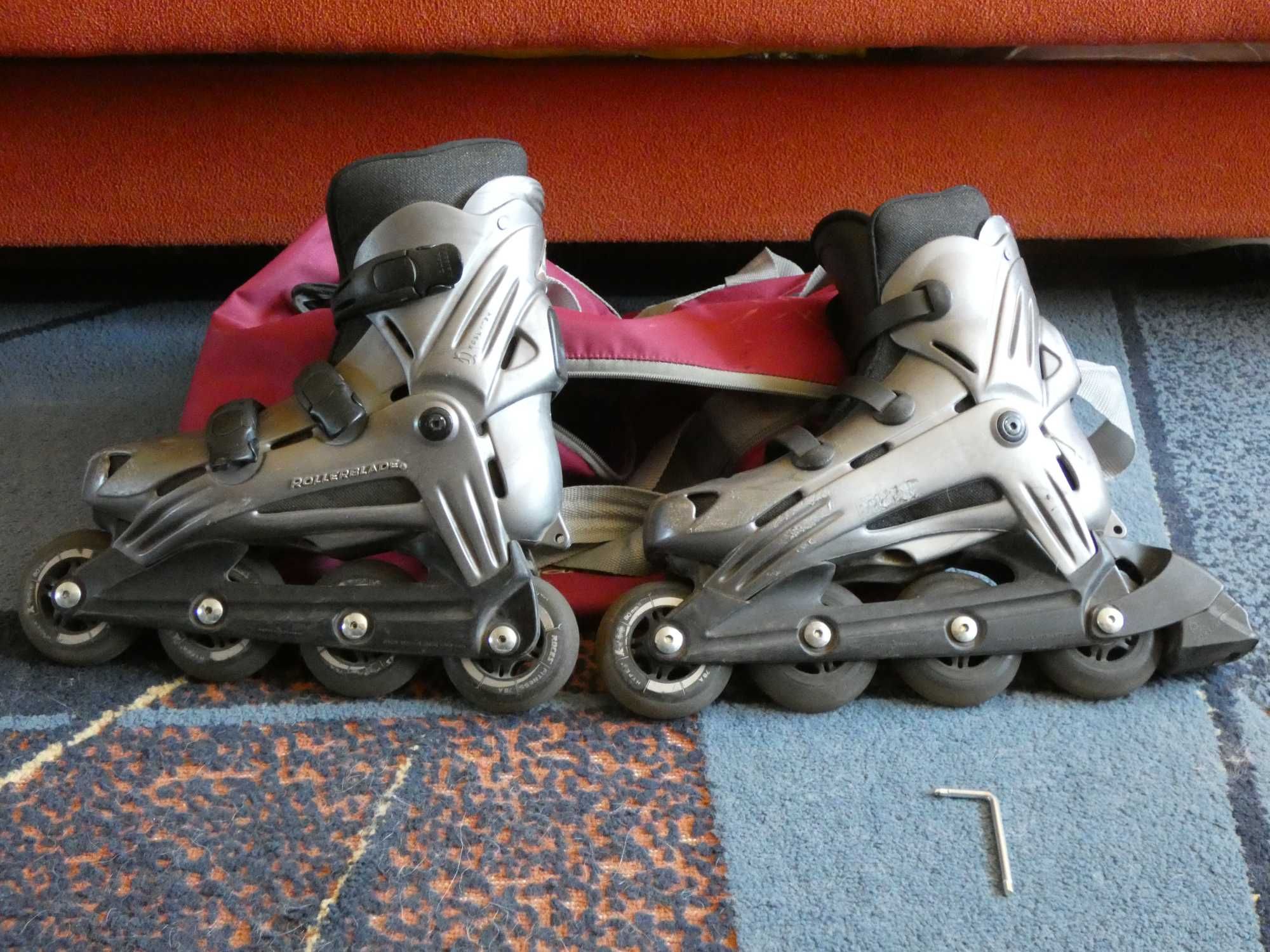 Rolki Rollerblade Triforce rozm 38 do uczenia się jazdy szybkiej