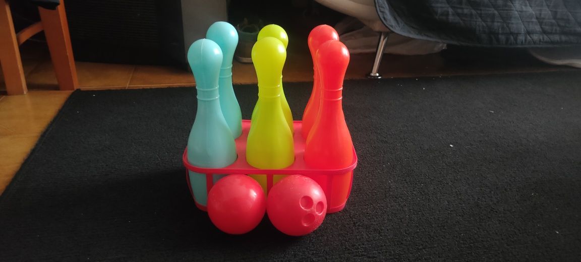 Set de bowling brinquedo de criança