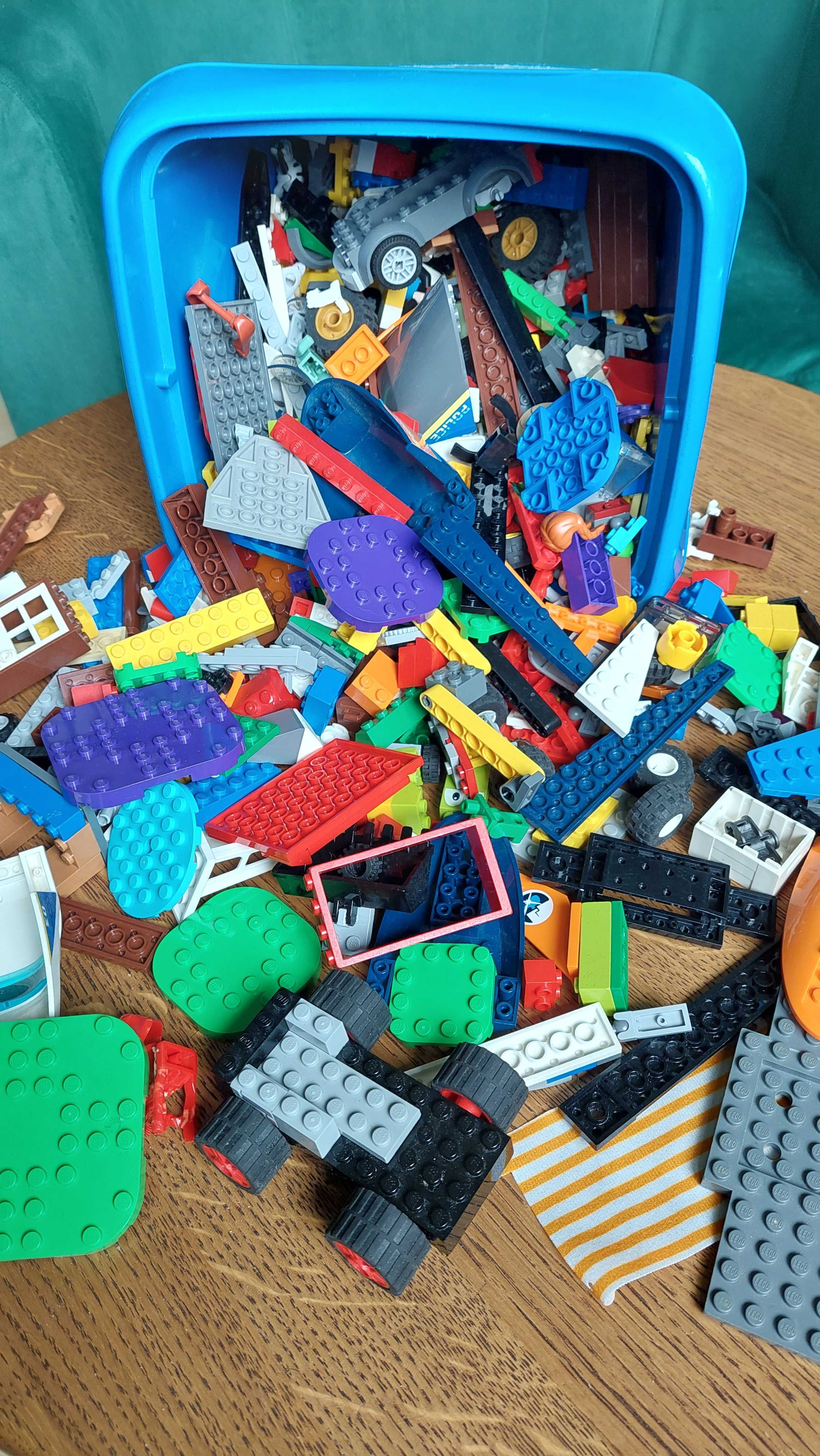 Oryginalne klocki Lego w pudle zmieszane 1,9 KG