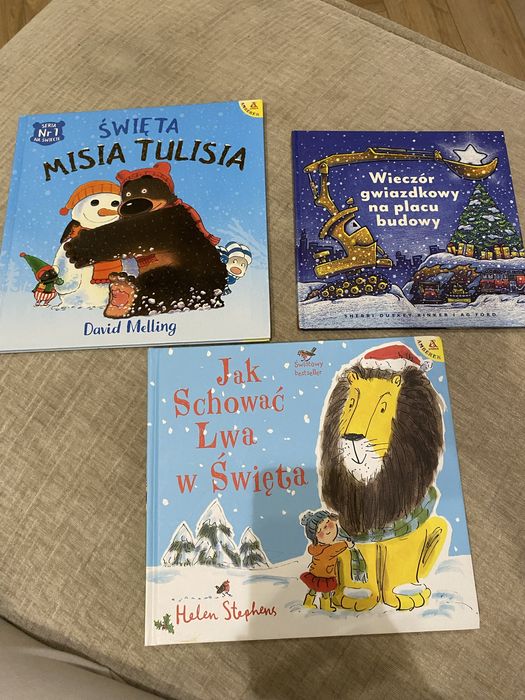Zestaw świątecznych ksiązek dla dzieci