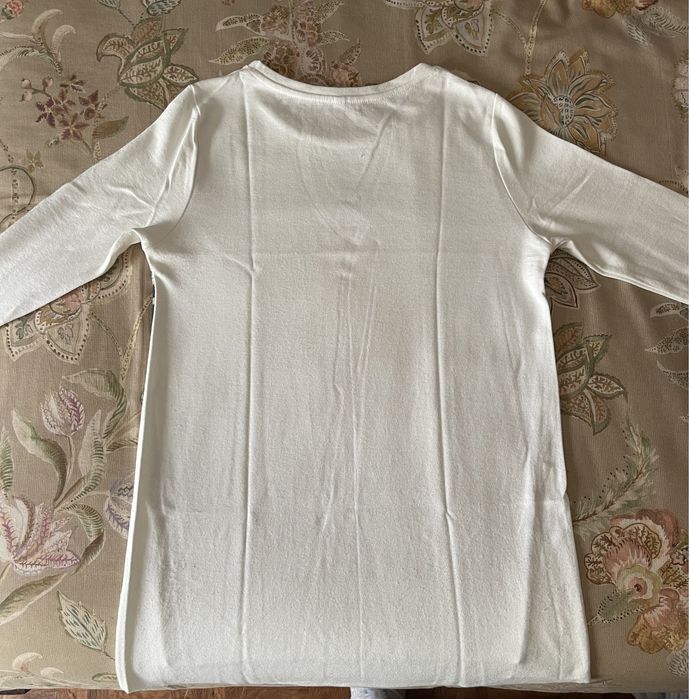 T-shirt manga comprida Stradivarius
