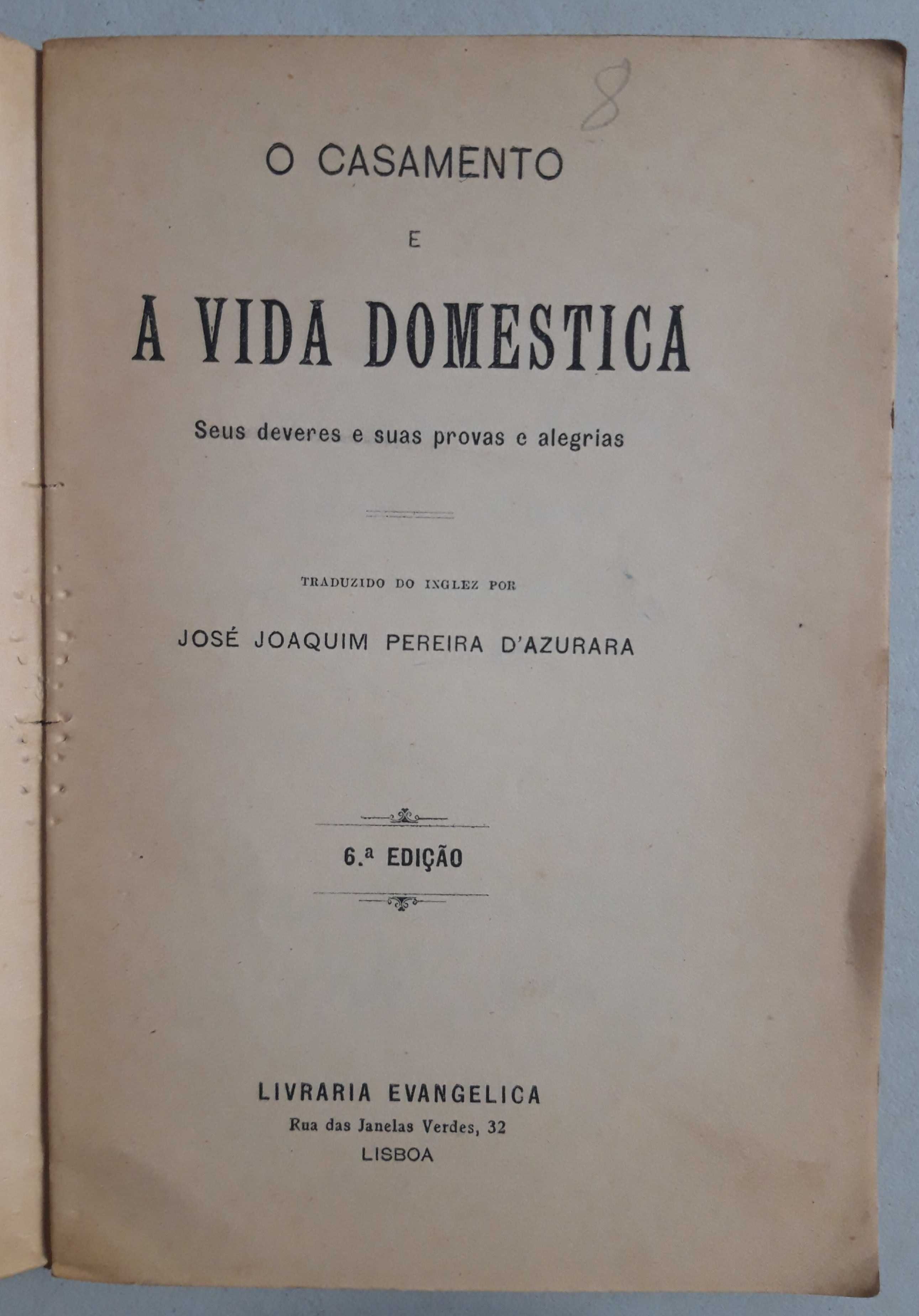 Livro PA-2 - O Casamento e A Vida Doméstica