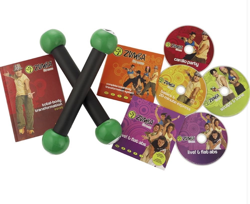 Zumba Fitness Kit (DVD)+ меню на неделю