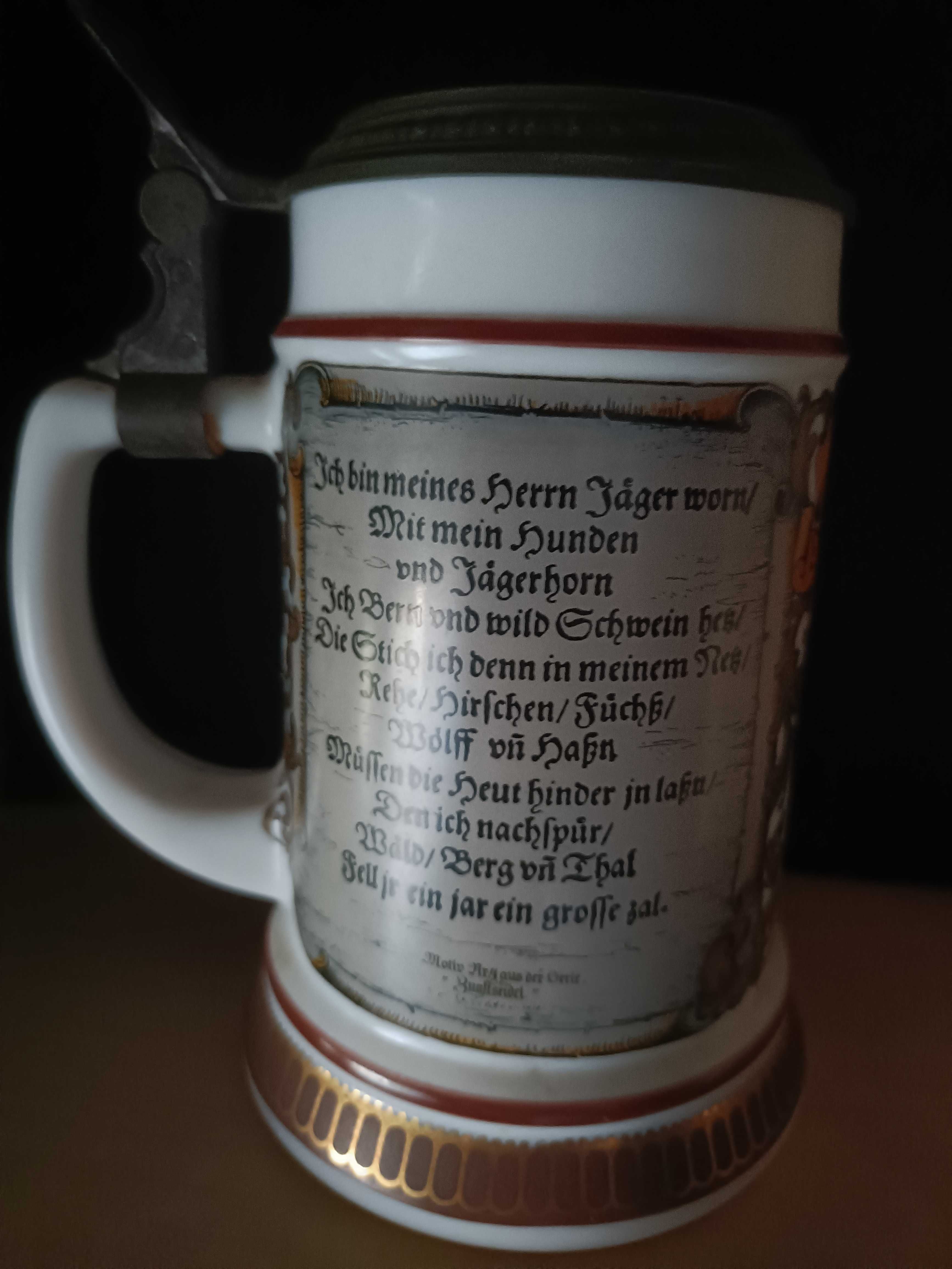 Antiga caneca de cerveja Alemã