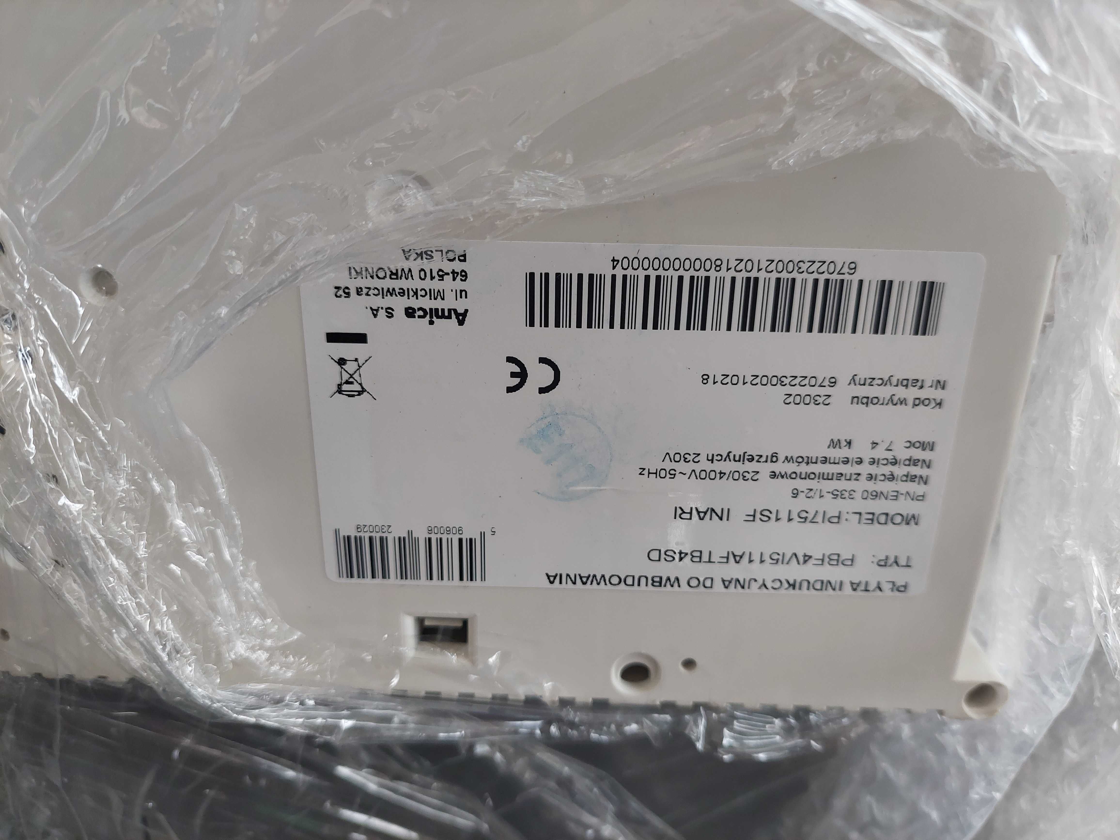 Płyta indukcyjna Amica PI7511SF