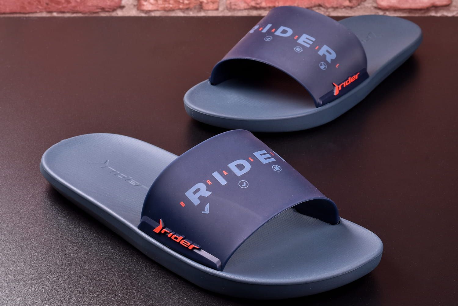 Klapki Męskie RIDER Speed Slide granatowe (83420-AJ243)-41 WYSYŁKA 24H