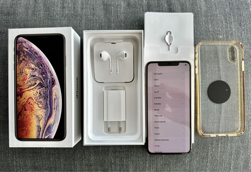 Iphone XS MAX, gold, stan idealny.