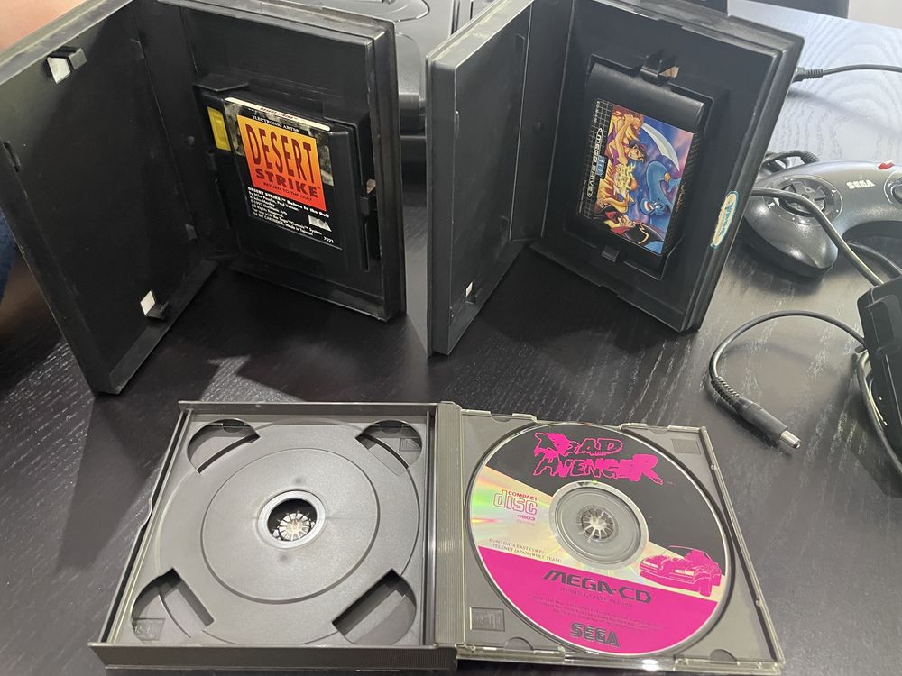 Mega sega cd + mega drive 2