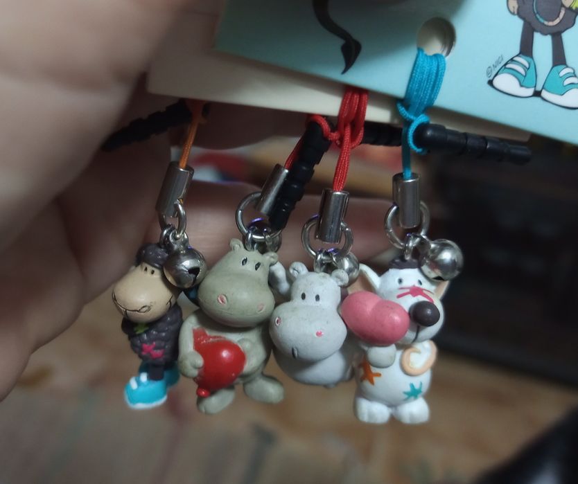 Porta-chaves em peluche NICI