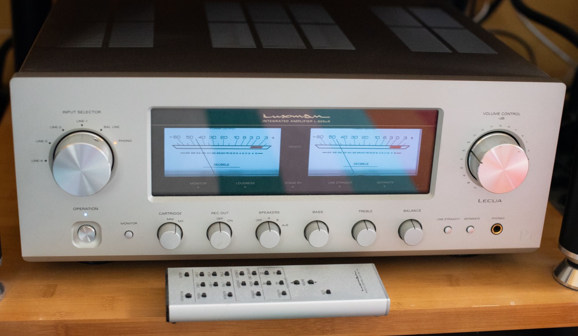 Wzmacniacz Luxman L-505ux