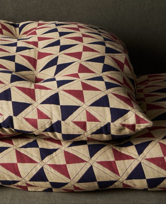 Topper Algodão Design Geométrico Zara Home NOVO