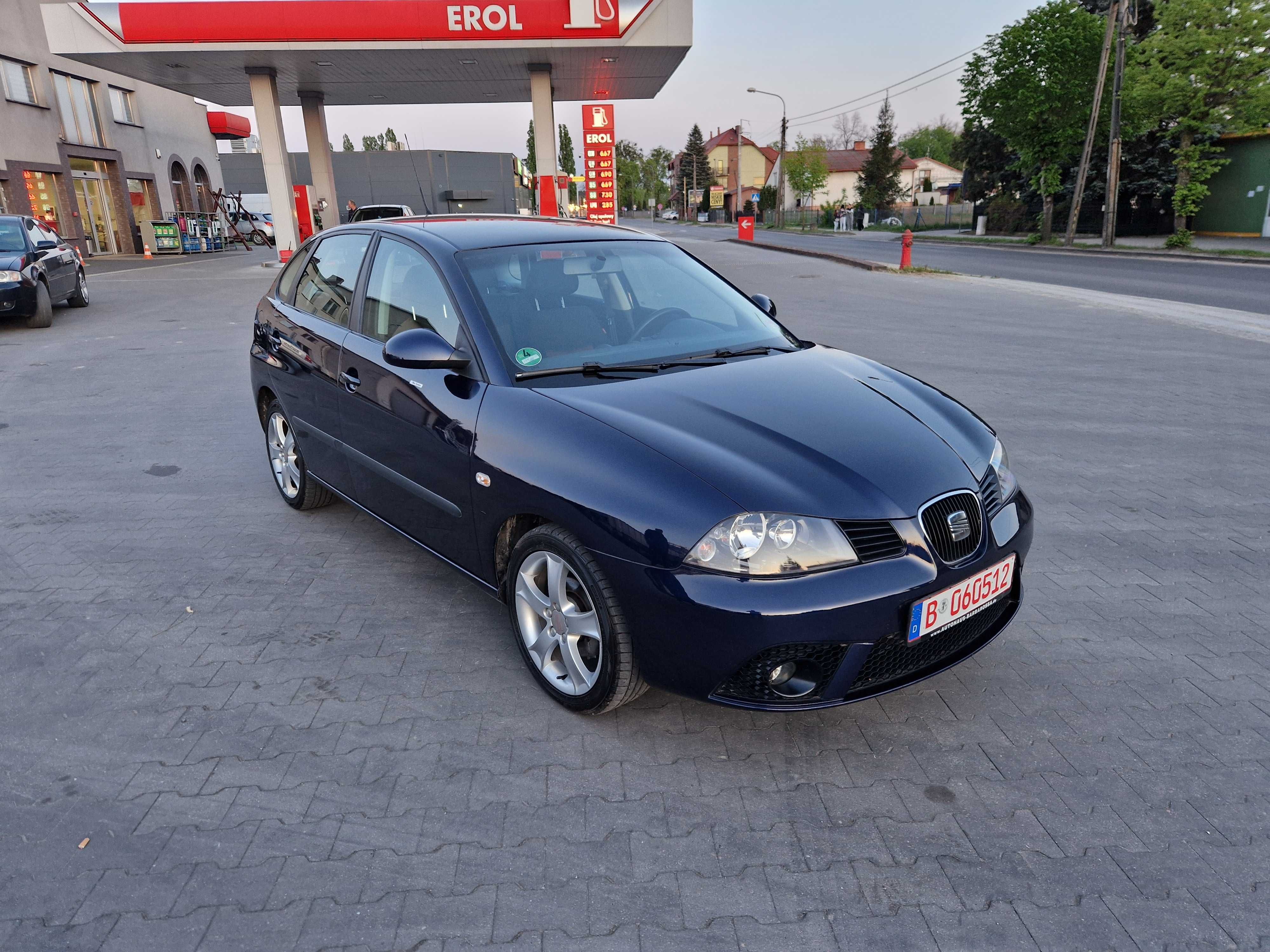 Seat Ibiza Lift 1.4 MPI Klima Elektryka ! Alufelgi Opłacona! 122tkm!