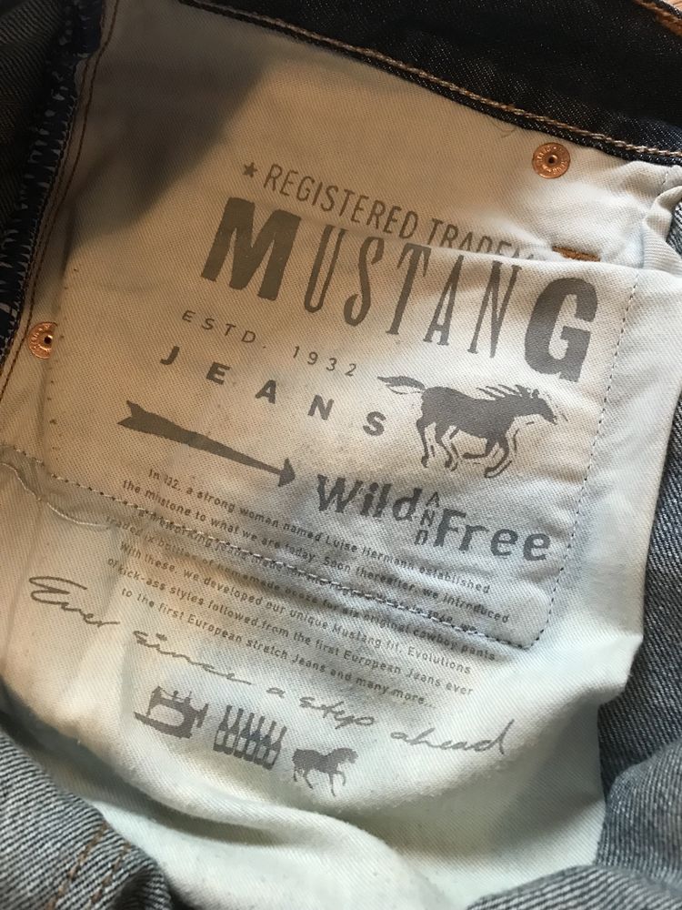 Spodnie meskie mustang 31/34