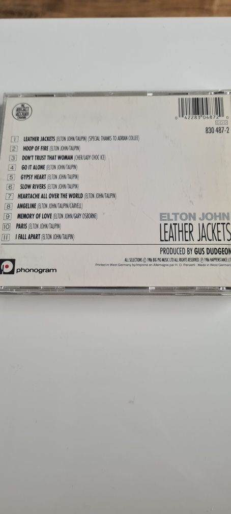 Elton John - Leather Jackets CD