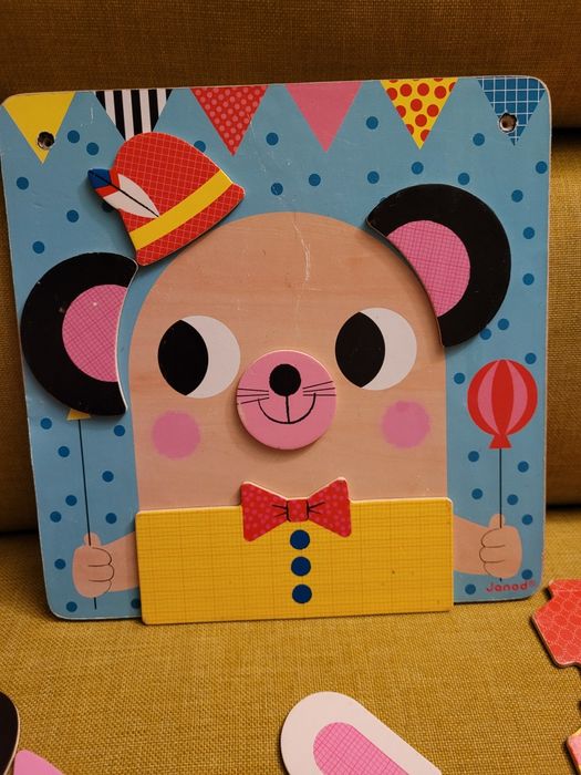 Układanka magnetyczna Janod