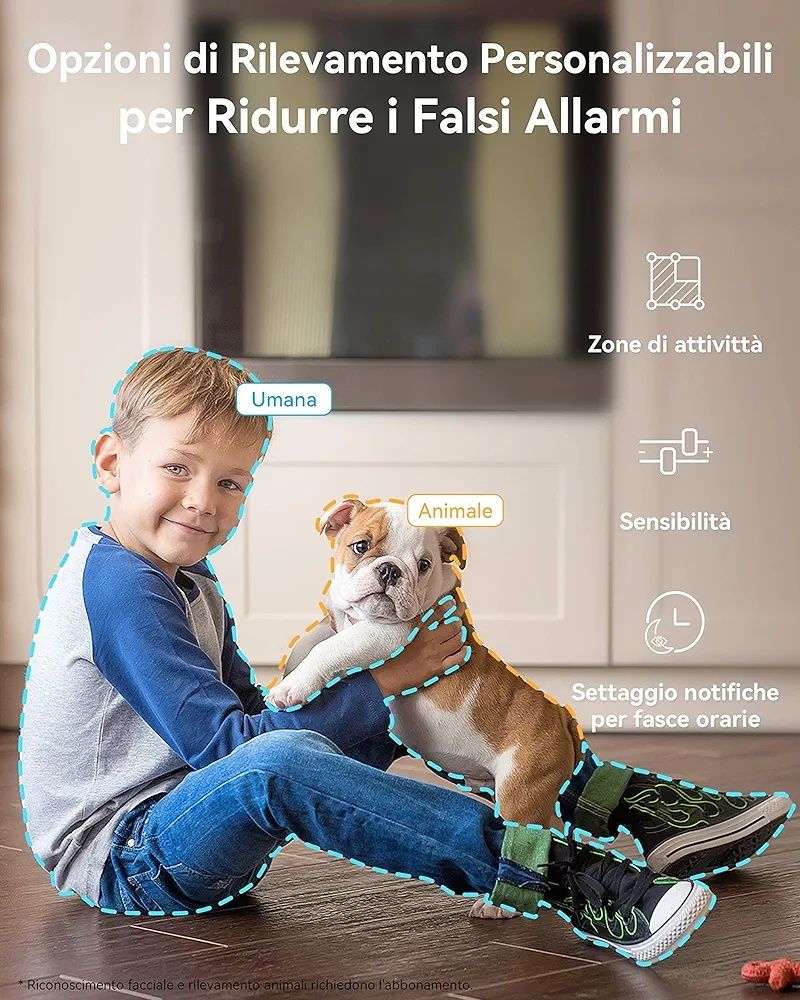 blurams 2K Wewnętrzna kamera Wi-Fi 360° – idealna do monitorowania dom