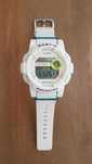 Casio-biały zegarek BABY-G-roz.uni.
