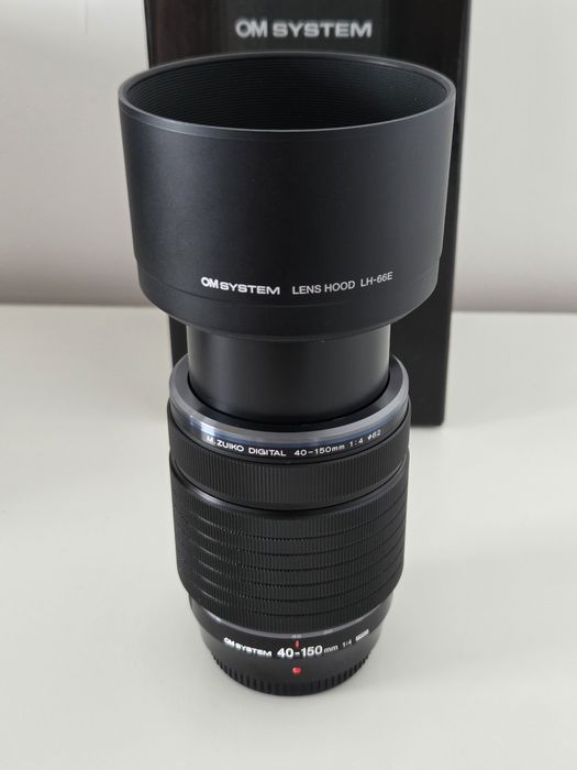 OM SYSTEM 40-150 f4 PRO Olympus M. Zuiko Obiektyw Idealny Szczecin