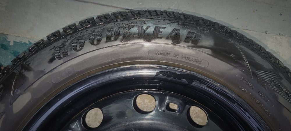 Колеса R15 на зимовій гумі Goodyear Ultragrip Ice2. 185/60/R15